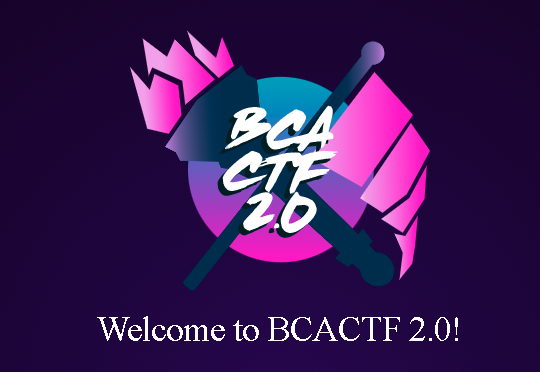 BCACTF 2021 Writeup